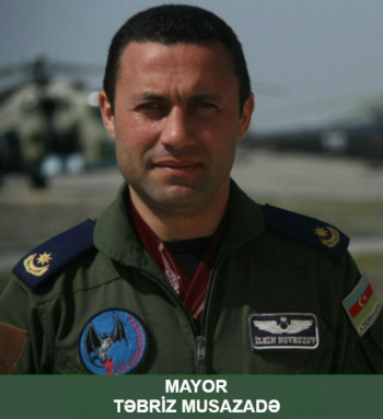 Mayor Təbriz Tariyel oğlu Musazadə